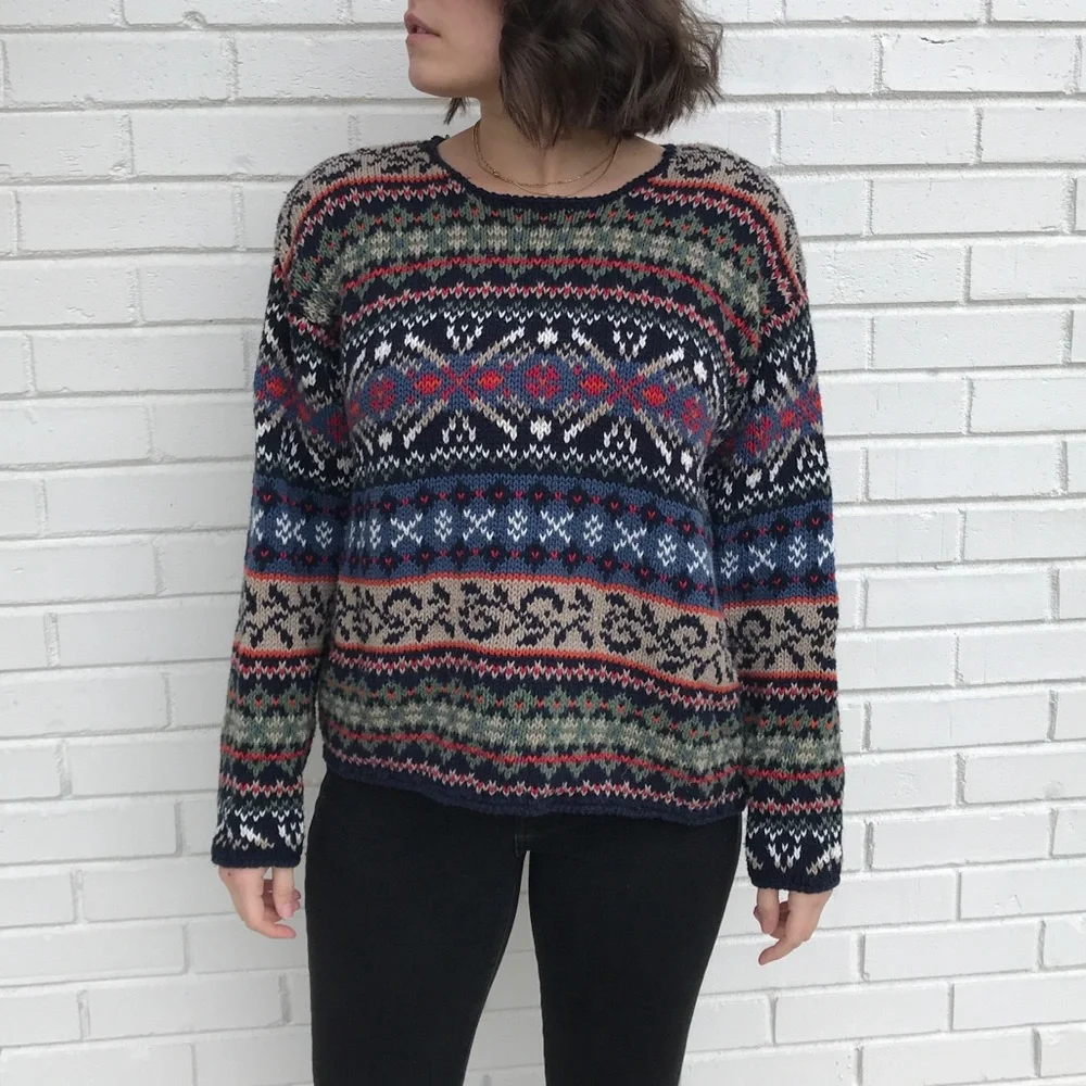 Vintage Grandpa Sweater - Picture 2 of 10